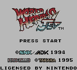 Nettou World Heroes 2 Jet screenshot 3 for GameBoy